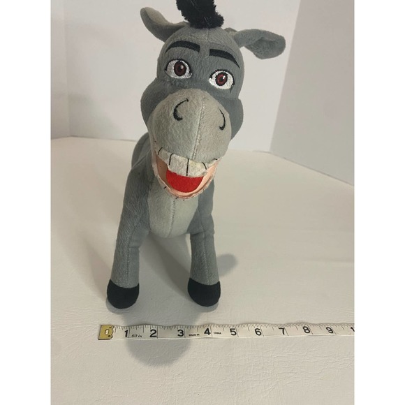 Donkey From Shrek Dreamworks Plush Stuffed Animal 11” Toy Factory - Picture 2 of 6